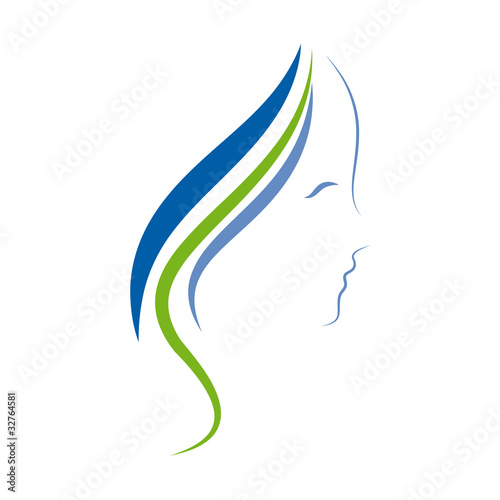 Logo hairdresser, hair, beauty # Vector