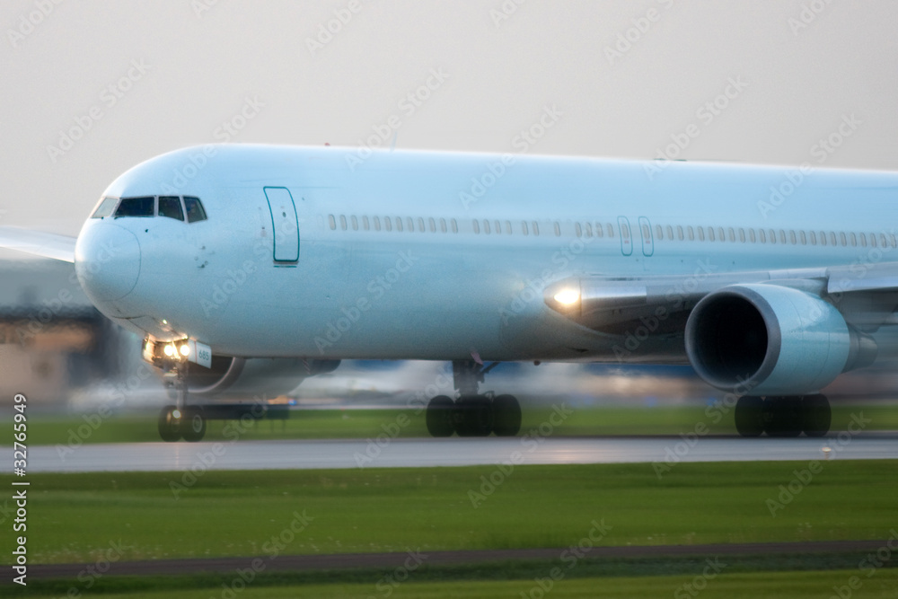 Aircraft taking off Aircraft taking off