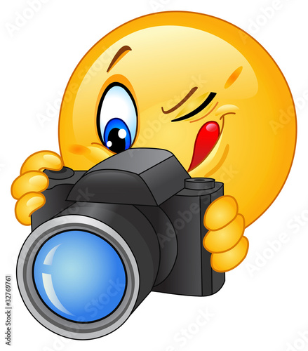 Camera emoticon