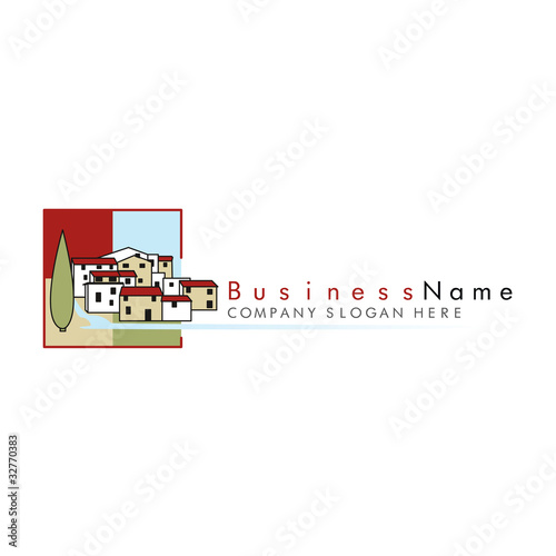 logo vector village
