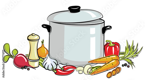 Pot of soup