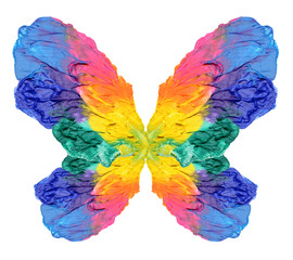 abstract painting butterfly