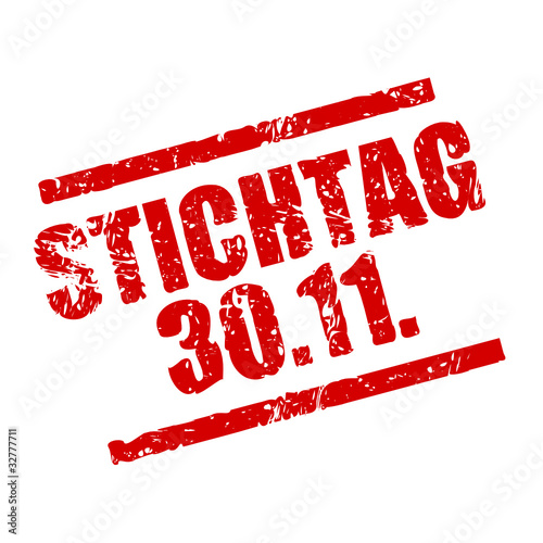 stempel striche stichtag 30.11. I