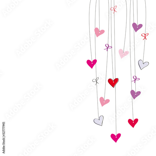 Valentine or wedding card