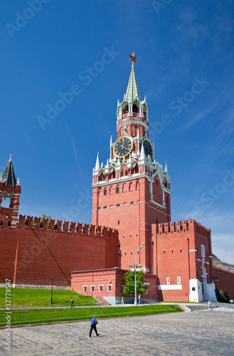 Spasskaya Tower in Moscow