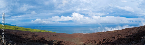 Coulée de la fournaise - île de la Réunion