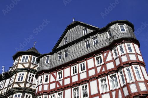 Altes Fachwerkhaus in Marburg an der Lahn