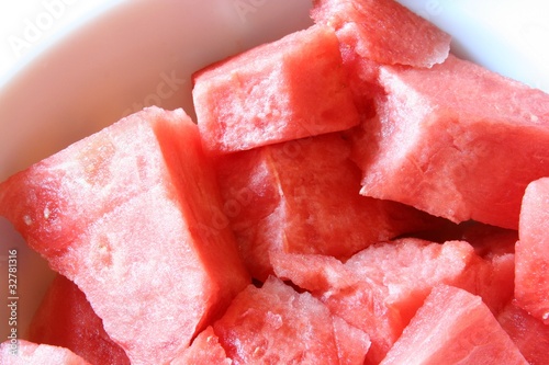 Watermelon chunks