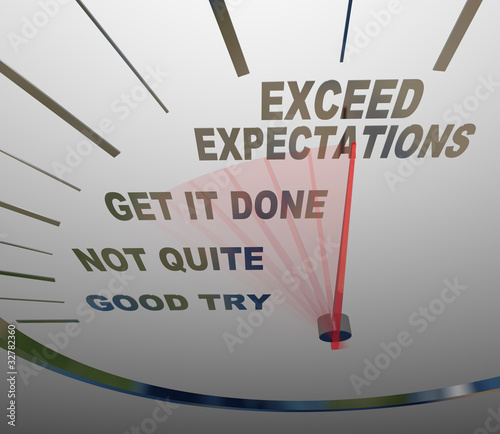 Speedometer - Exceeding Expectations of Your Customers