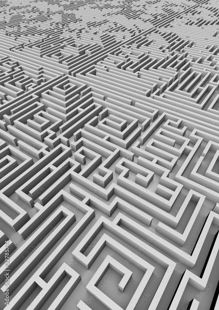 Grey maze