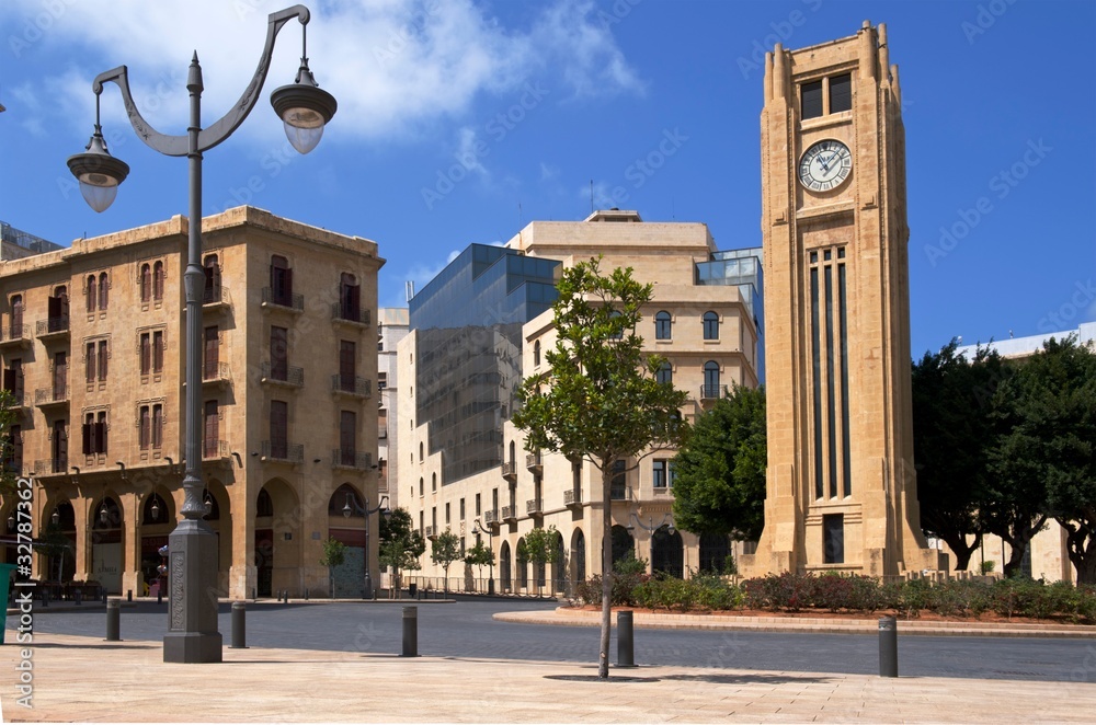 Naklejka premium Libańska Izba Mówców w Bejrucie