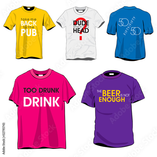 Fun t-shirts set