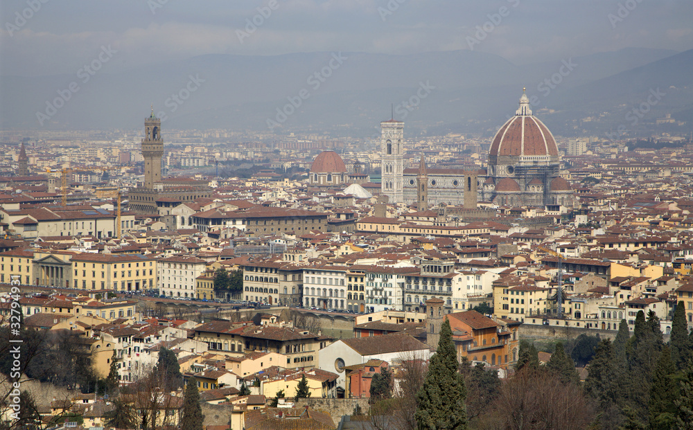 Florence - look from San Miniato al monte