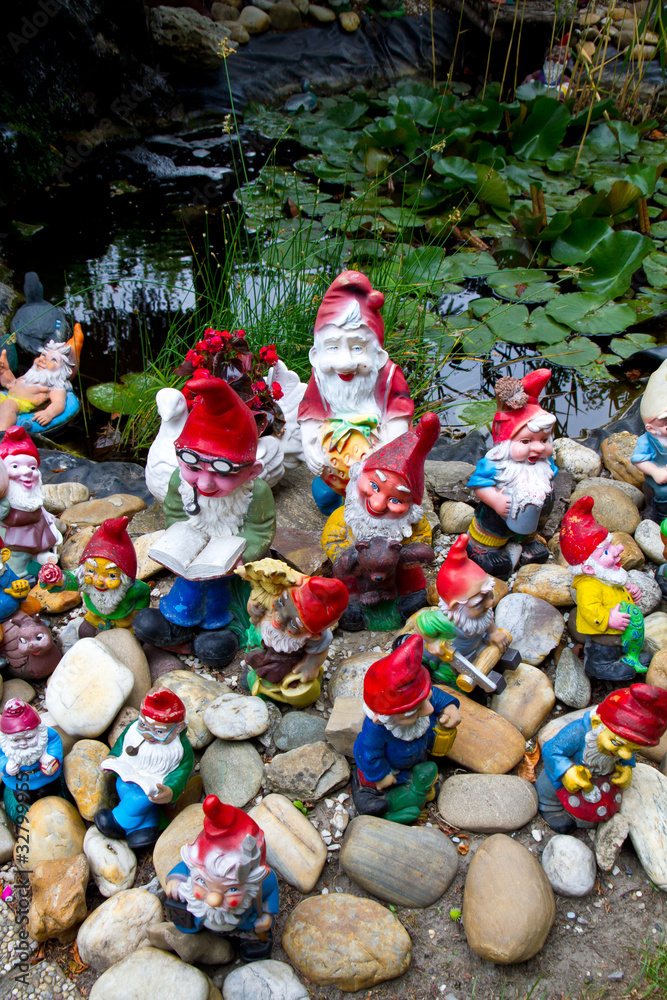 Obraz premium Garden Gnomes