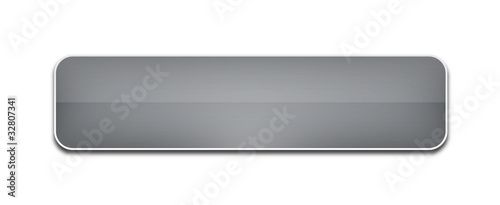 Blank Grey Button