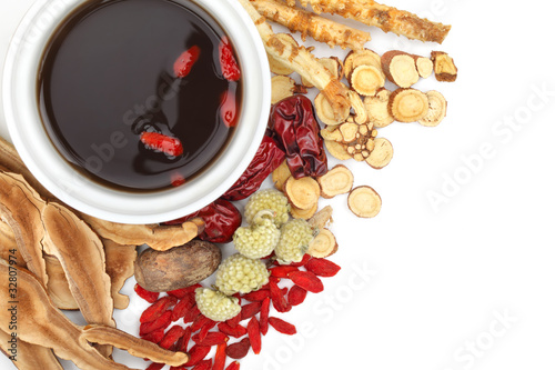 Chinese traditional herbs and medicine