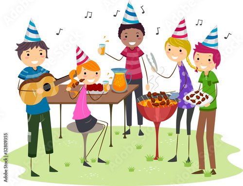 Birthday Barbecue Party