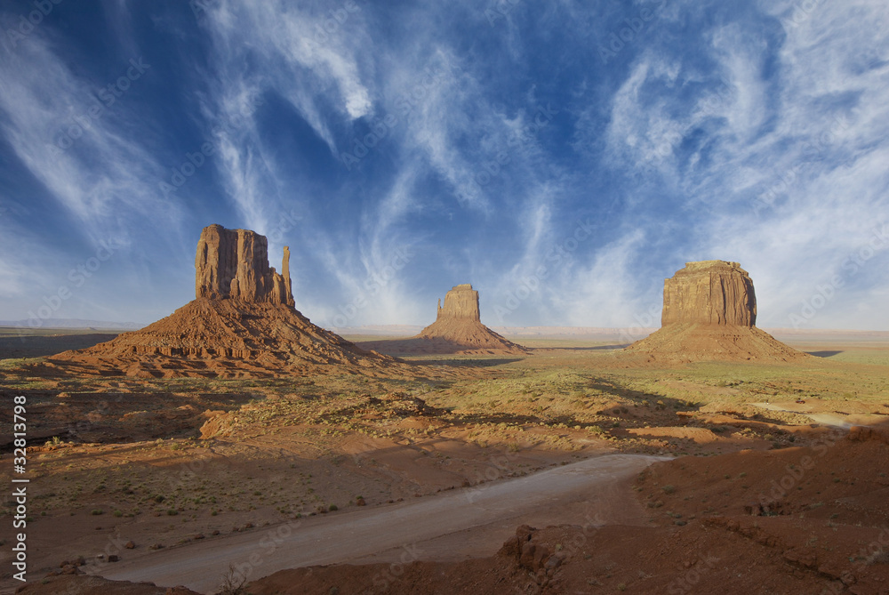 Rocks and Colors of Monument Valley