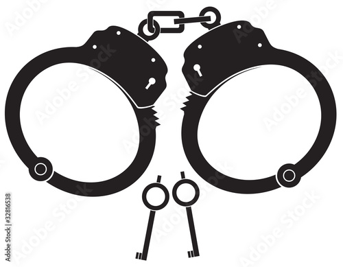 police handcuffs