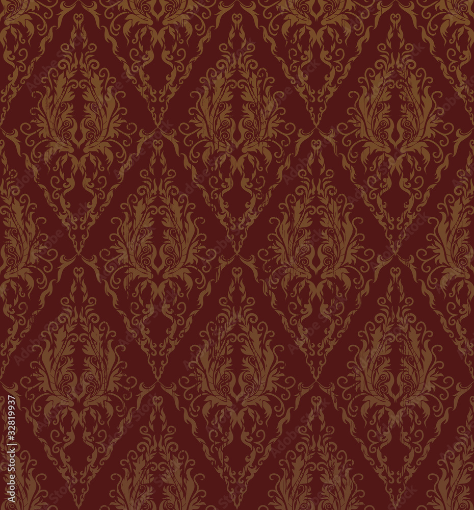 Floral seamless ornament Floral seamless ornament