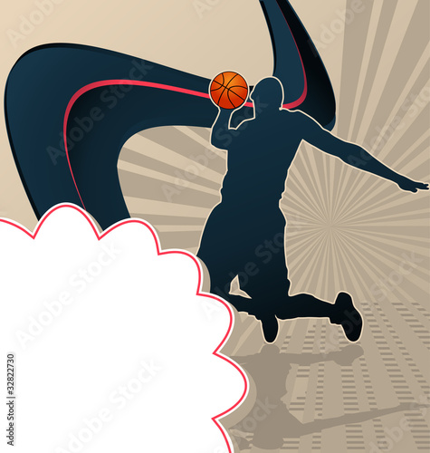 Sport Template Poster Basketball
