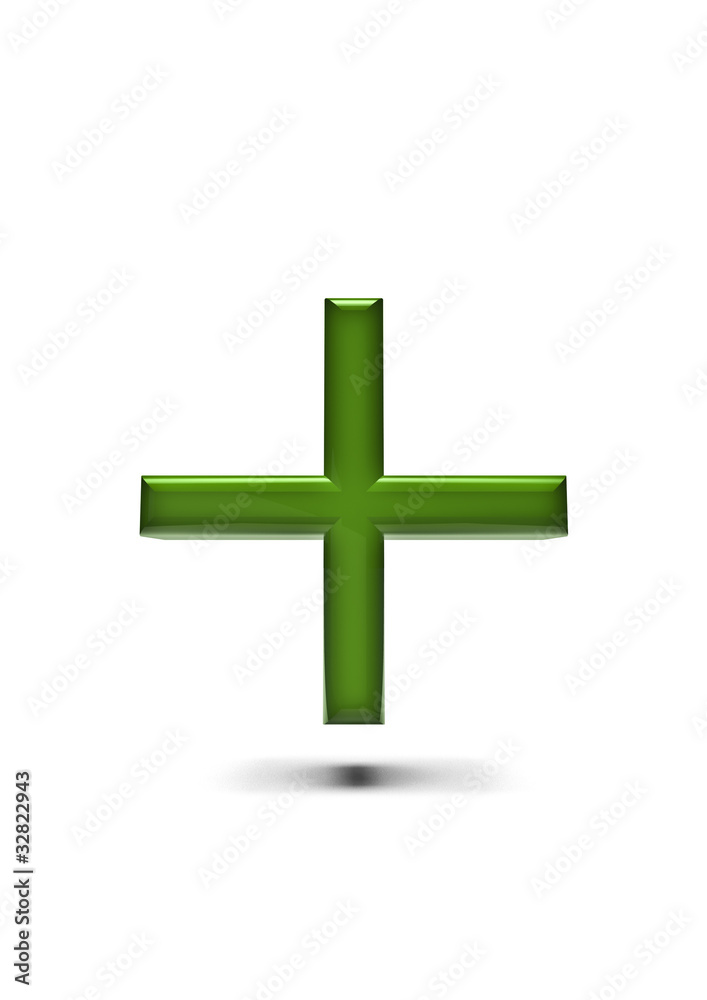 Digital alphabet plus symbol