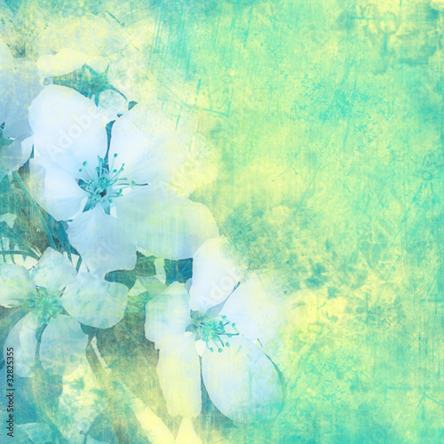 Flower vintage background