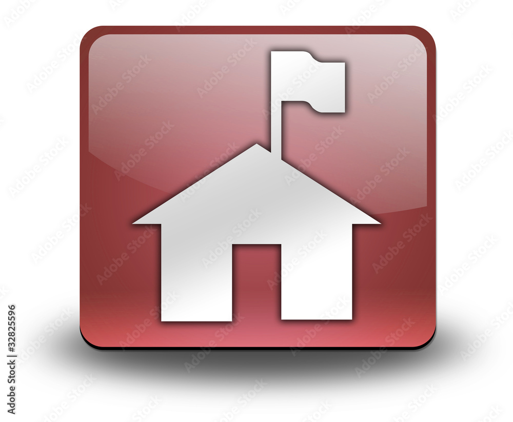 Red 3D Effect Icon Red 3D Effect Icon