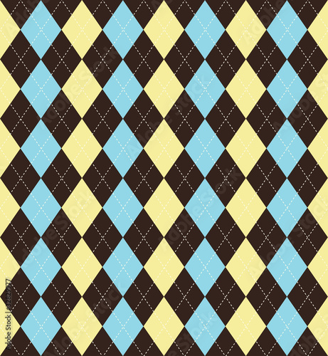Seamless tile Argyle background