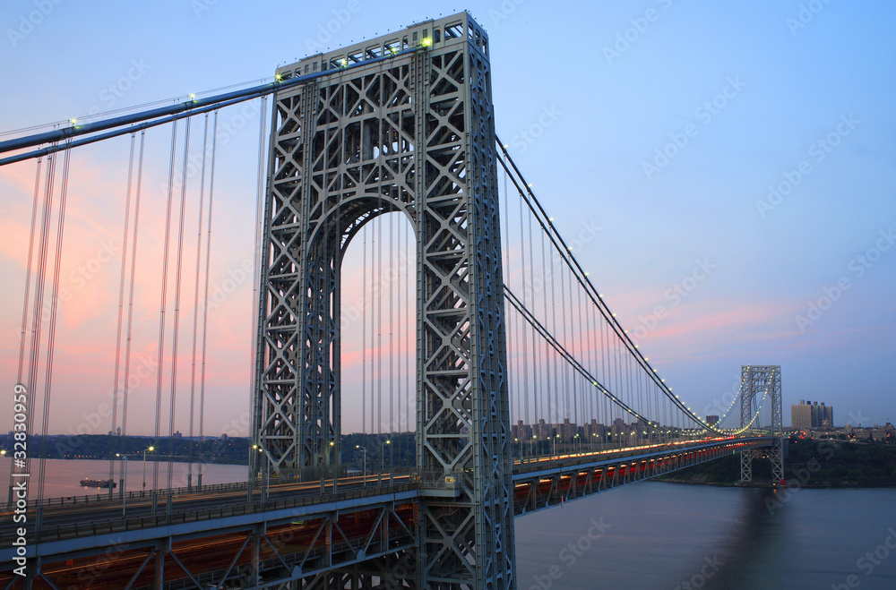 GW Bridge from NJ GW Bridge from NJ