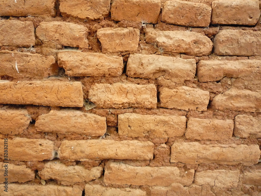 Obraz premium mud brick wall