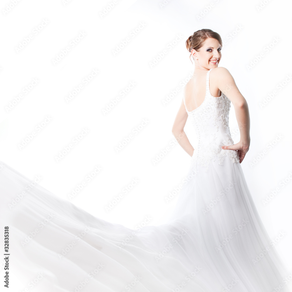 beautiful bride in a luxurious wedding dress beautiful bride in a luxurious wedding dress