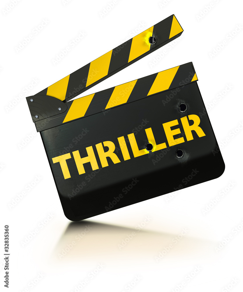 Naklejka premium CLAP-THRILLER