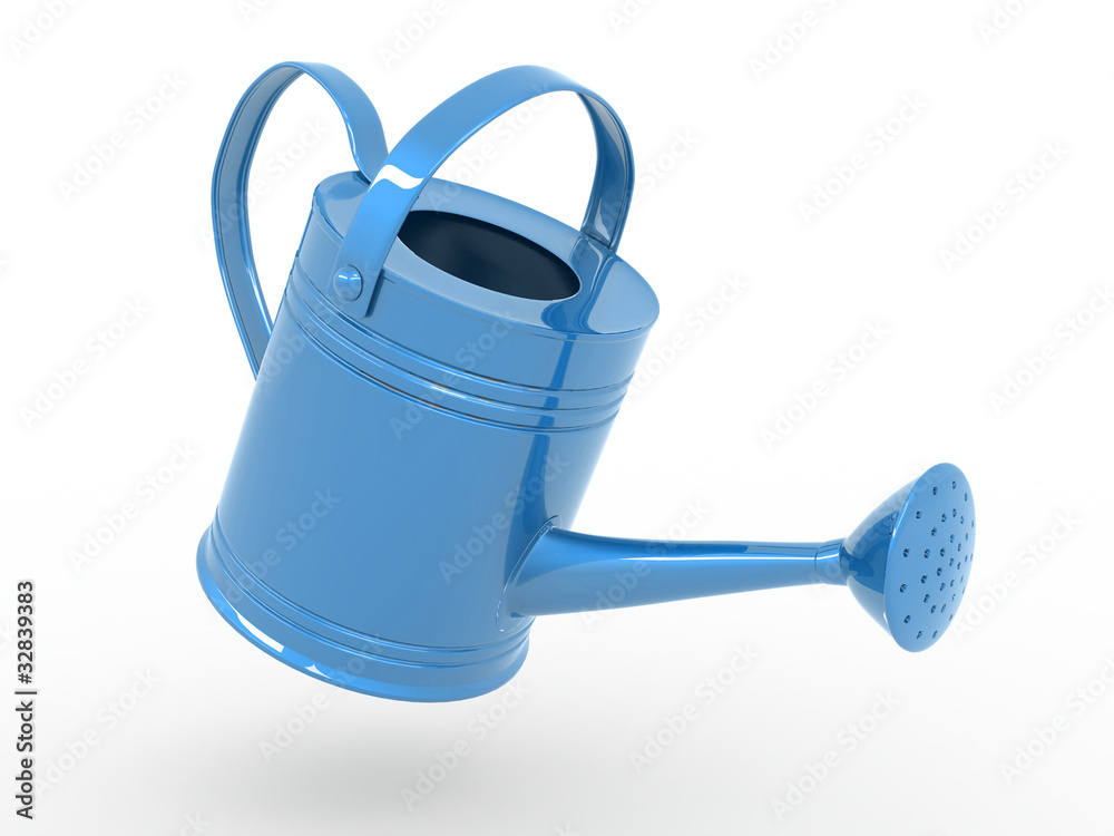 Obraz premium Watering can on white isolated background