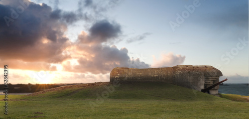 Bunker on the coast..