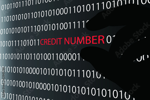 stealing of credit number