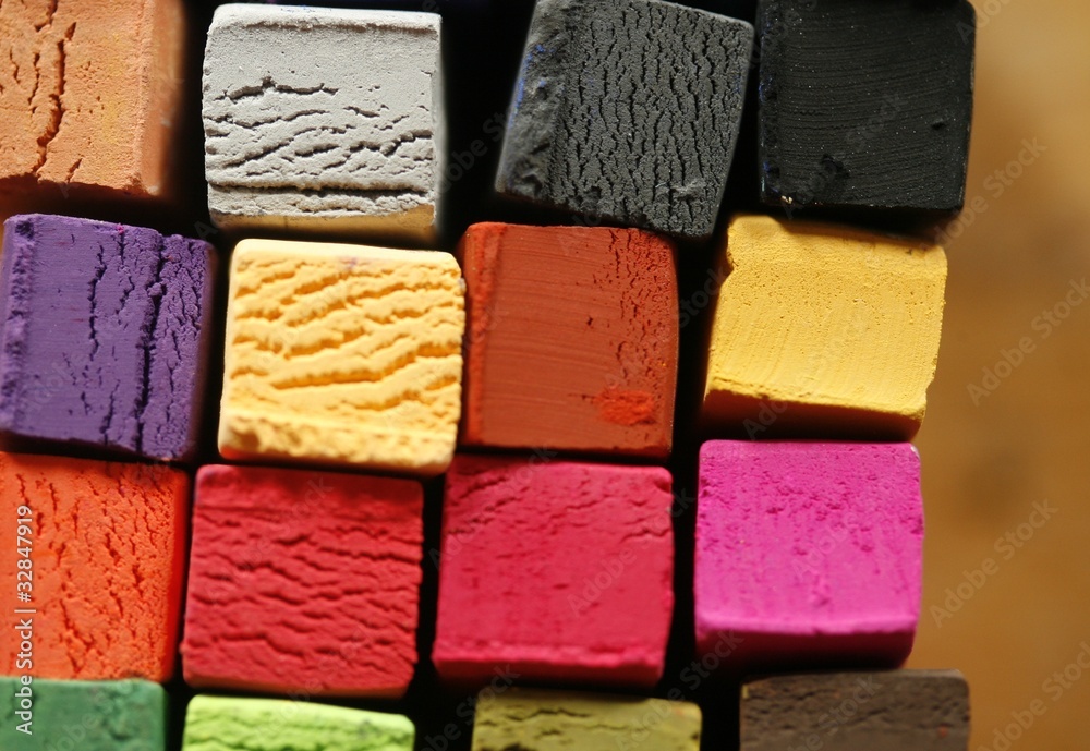 Fototapeta premium Softpastellkreide