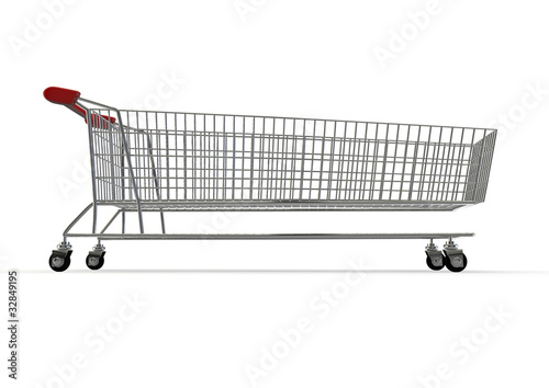 Extra large shopping trolley