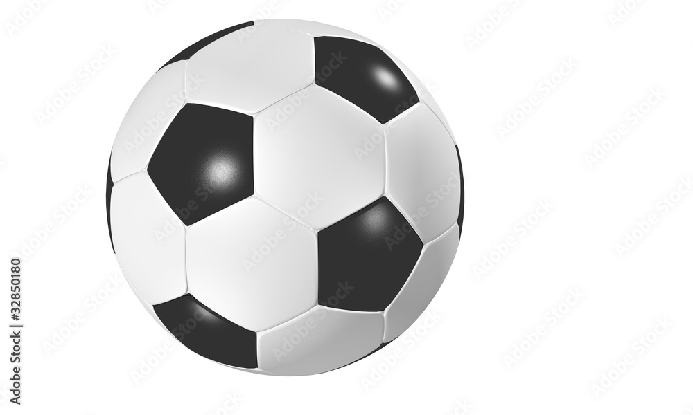 Fototapeta premium Football isolated