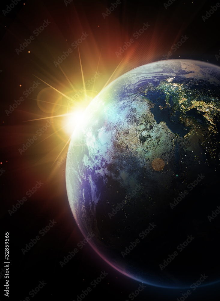 Fototapeta premium blue planet