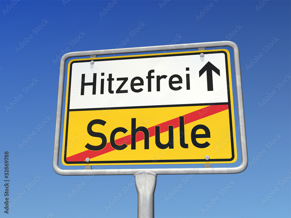 Obraz premium Hitzefrei!