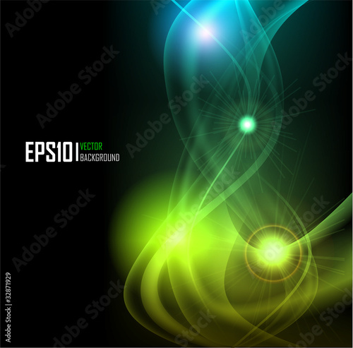 Color abstract glowing background
