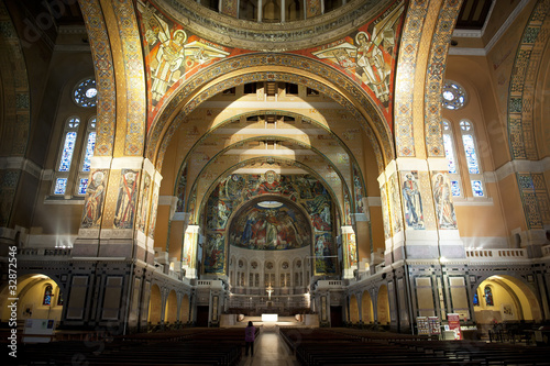 Coeur de la basilique de Lisieux © Kevin Puget