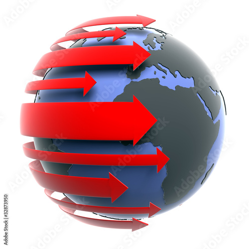 earth with red arrows_b