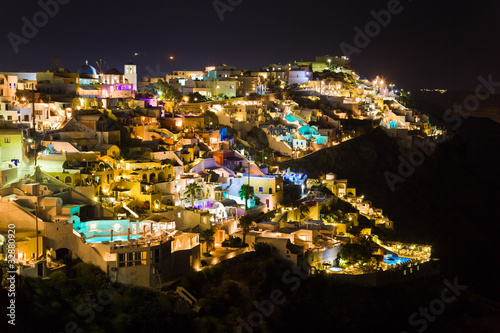Santorini night - Greece