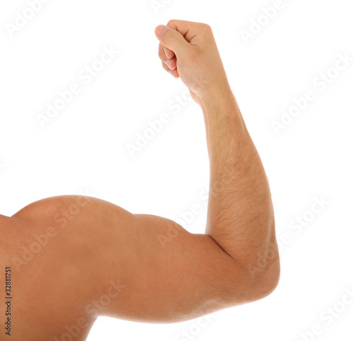 Muskulöser Arm