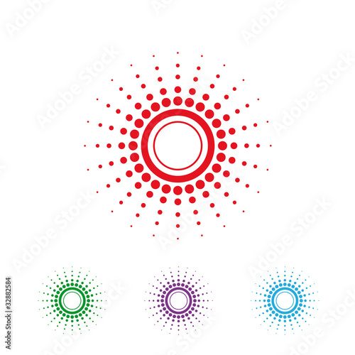 logo vector sun