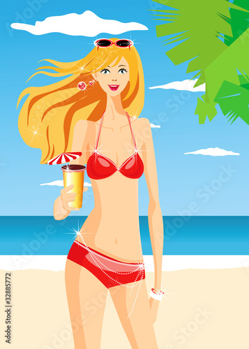 Summer girl