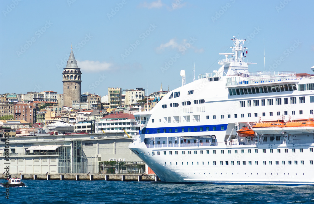 Galata Tower of Istanbul, Turkey