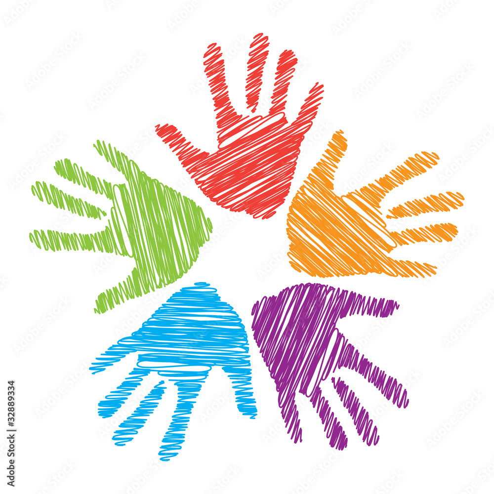 Fototapeta premium unity-sign